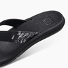 Women's Reef Santa Ana Sandals - BLACK/WHITE