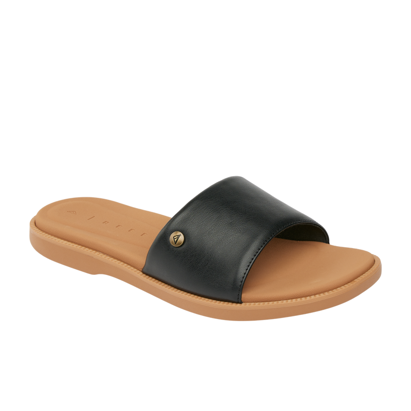 Women's Reef Sunny Arrianah Slide - BLK/TAN