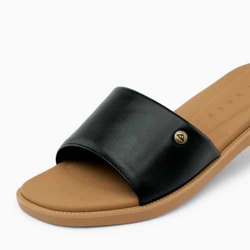 Women's Reef Sunny Arrianah Slide - BLK/TAN