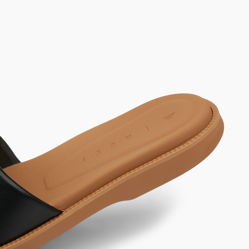 Women's Reef Sunny Arrianah Slide - BLK/TAN