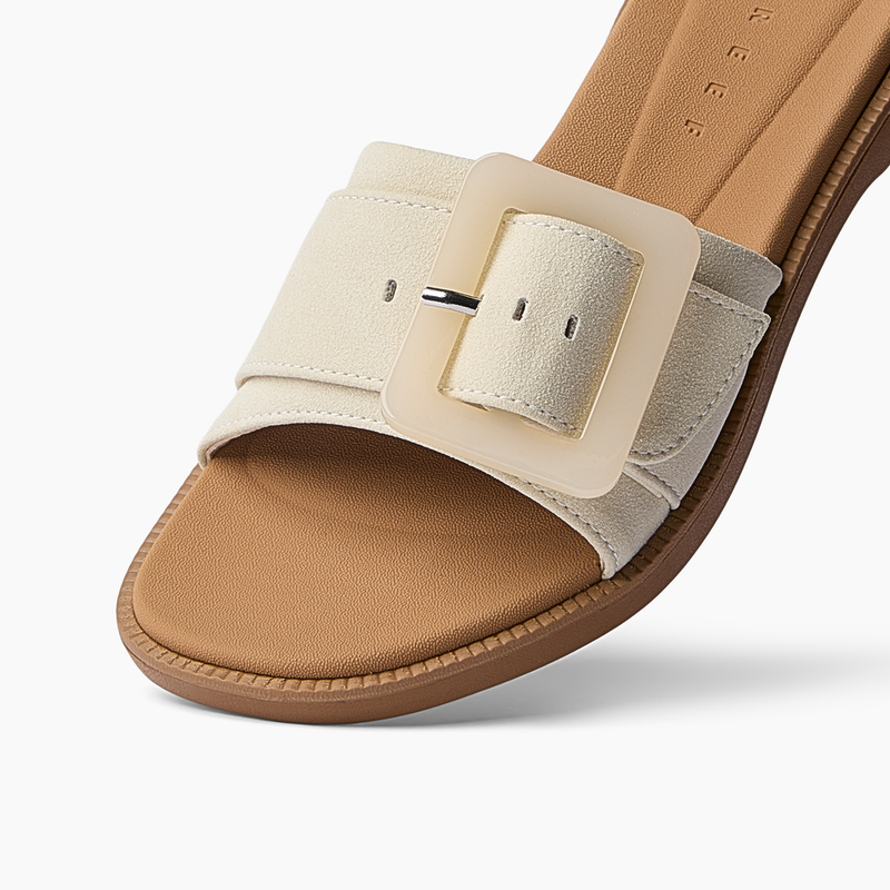 Women's Reef Sunny Emma Buckle Slide - VINTAGE