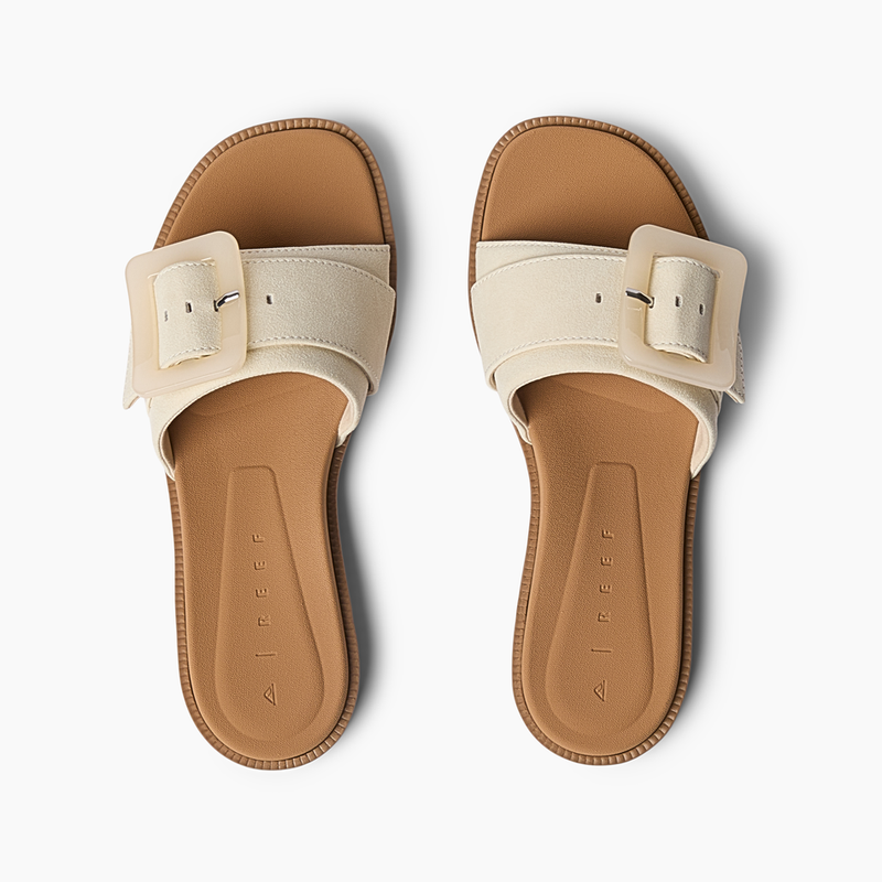 Women's Reef Sunny Emma Buckle Slide - VINTAGE
