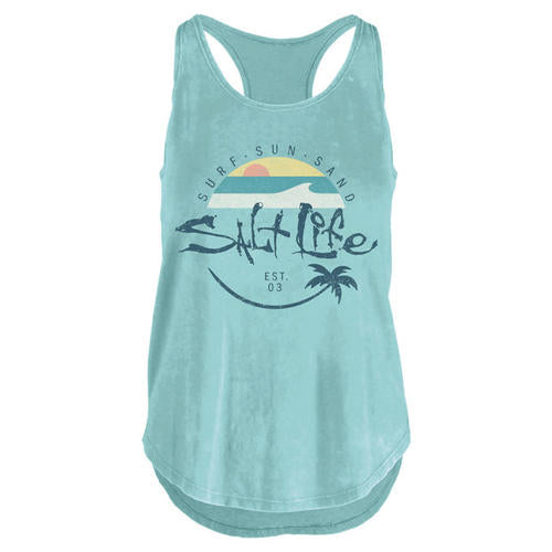 Women's Salt Life Sentimental Sunset Tank Top - SEAGL-SE