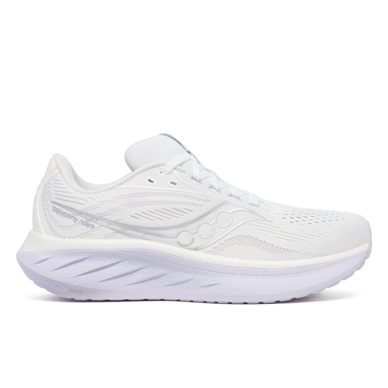 Women's Saucony Ride 18 - 245WHITE