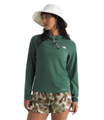 Women's The North Face Adventure Sun Hoodie - HCH-DGRN