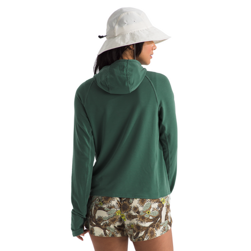 Women's The North Face Adventure Sun Hoodie - HCH-DGRN