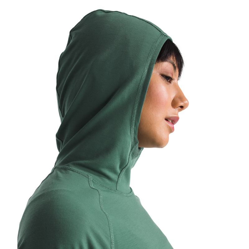 Women's The North Face Adventure Sun Hoodie - HCH-DGRN