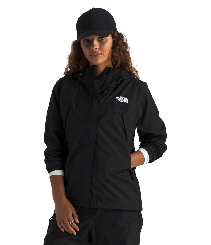 Women's The North Face Antora Rain Jacket - JK3 - BLACK