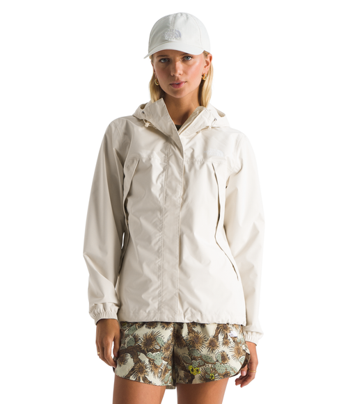 Women's The North Face Antora Rain Jacket - QLI - WHITE DUNE
