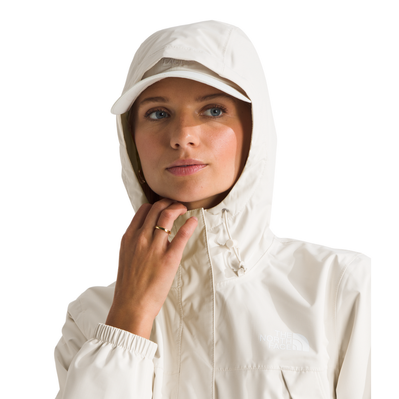 Women's The North Face Antora Rain Jacket - QLI - WHITE DUNE