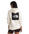 Women's The North Face Box NSE Fleece Hoodie - QLI - WHITE DUNE