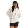 Women's The North Face Box NSE Fleece Hoodie - QLI - WHITE DUNE