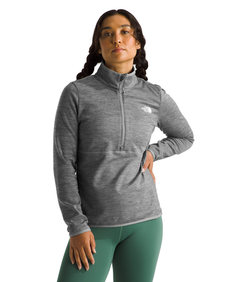 Women's The North Face Canyonlands 1/4 Zip - 4HJMGREY