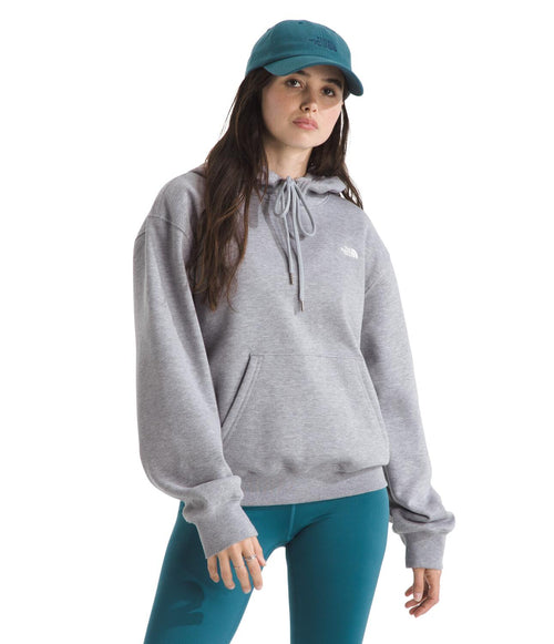 Women's The North Face Essential Simple Dome Hoodie - CQOGREY