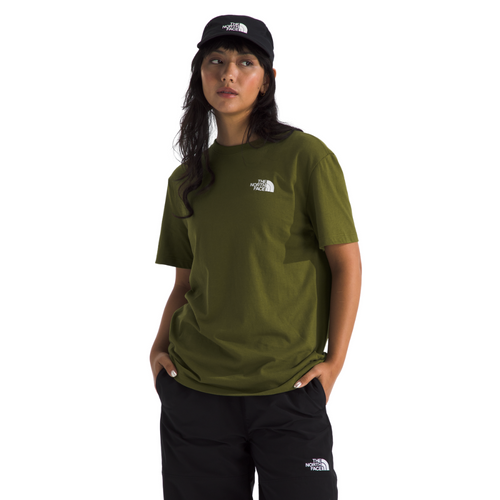Women's The North Face Evolution Box NSE T-Shirt - PIB-OLIV