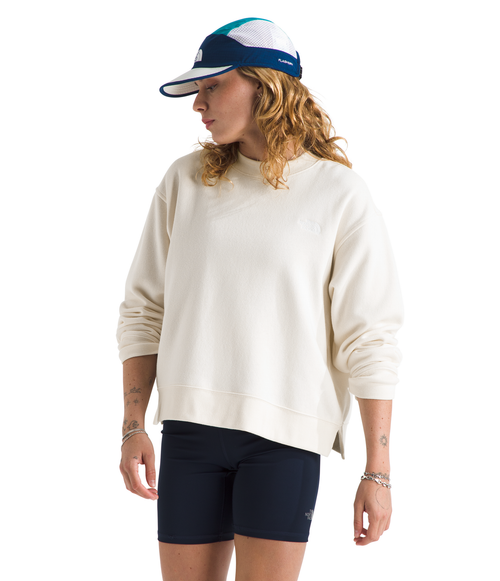 Women's The North Face Evolution Fleece Crew - QLI - WHITE DUNE