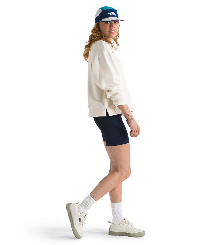 Women's The North Face Evolution Fleece Crew - QLI - WHITE DUNE