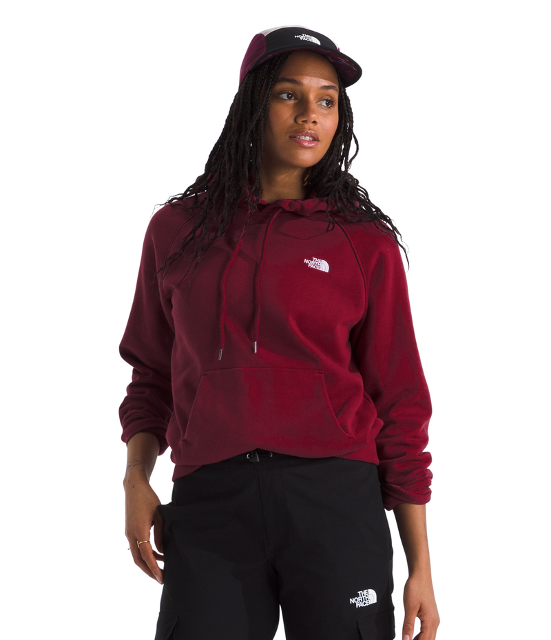 Women's The North Face Evolution Fleece Hoodie - 1IX - BEETROOT