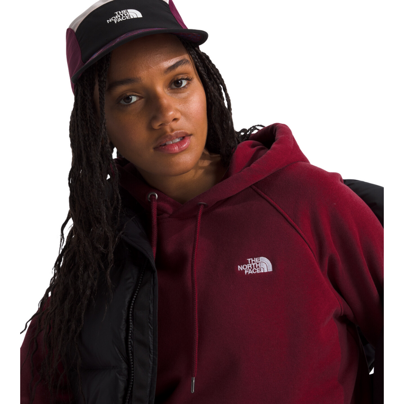Women's The North Face Evolution Fleece Hoodie - 1IX - BEETROOT