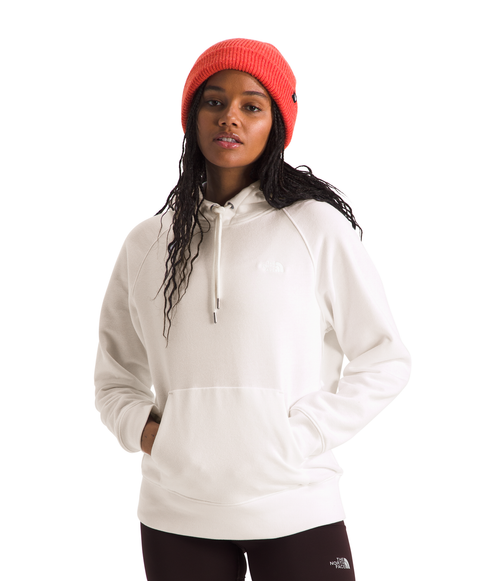 Women's The North Face Evolution Fleece Hoodie - QLI - WHITE DUNE