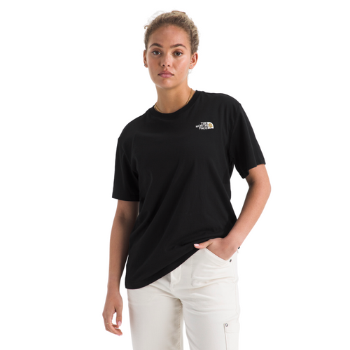 Women's The North Face Evolution Floral Cloud T-Shirt - JK3BLACK