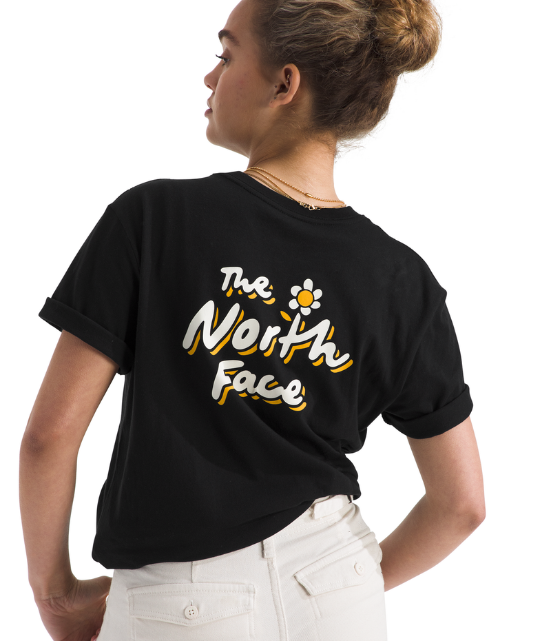 Women's The North Face Evolution Floral Cloud T-Shirt - JK3BLACK