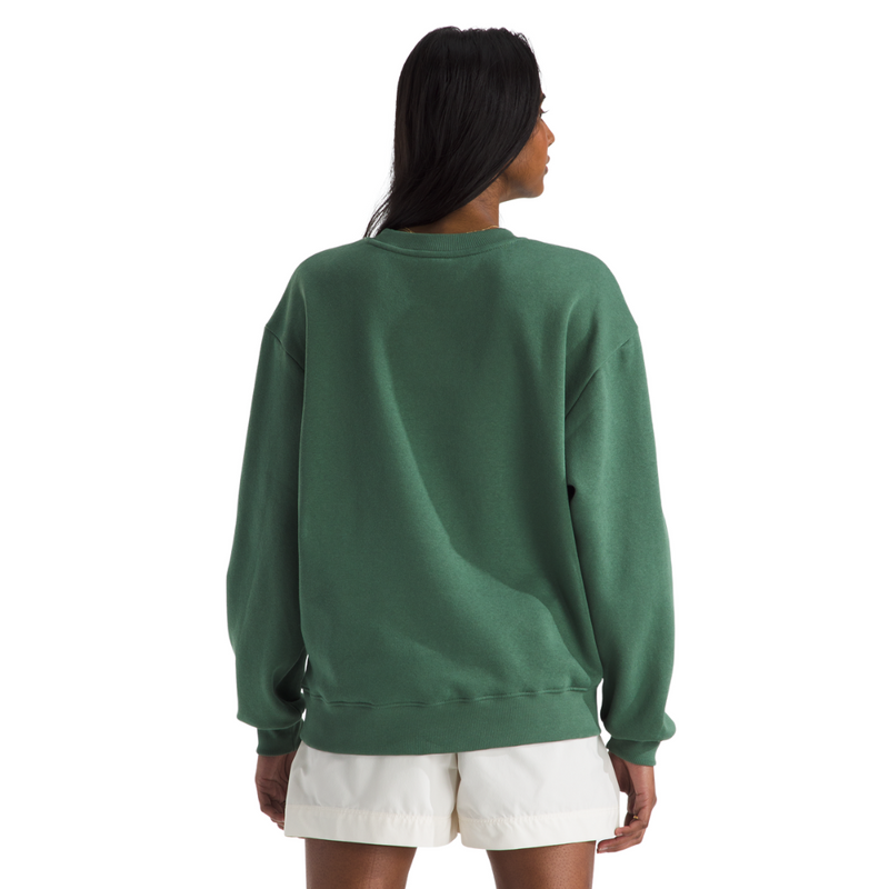 Women's The North Face Evolution Oversized Crew - HCH-DGRN