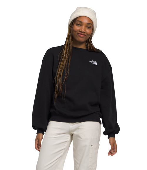Women's The North Face Evolution Oversized Crew - JK3 - BLACK