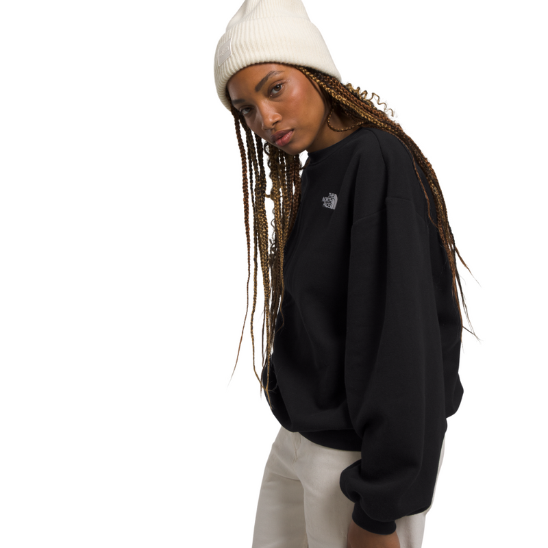 Women's The North Face Evolution Oversized Crew - JK3 - BLACK
