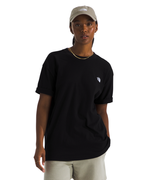 Women's The North Face Evolution Oversized T-Shirt - JK3 - BLACK