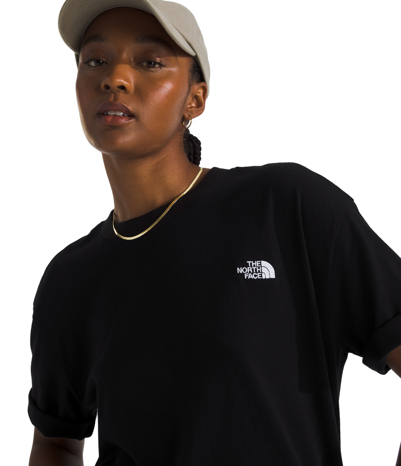 Women's The North Face Evolution Oversized T-Shirt - JK3 - BLACK