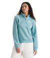 Women's The North Face Evolution Simple Dome 1/4 Zip - BOABLUE