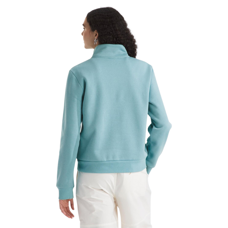 Women's The North Face Evolution Simple Dome 1/4 Zip - BOABLUE