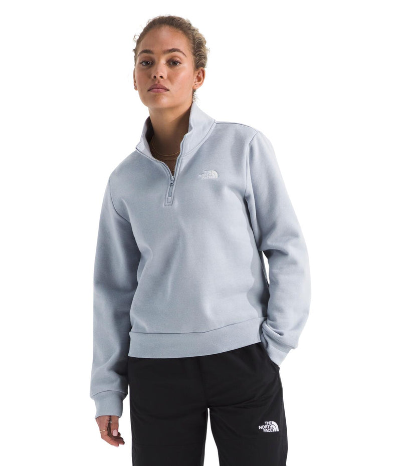 Women's The North Face Evolution Simple Dome 1/4 Zip - BOBBLUE