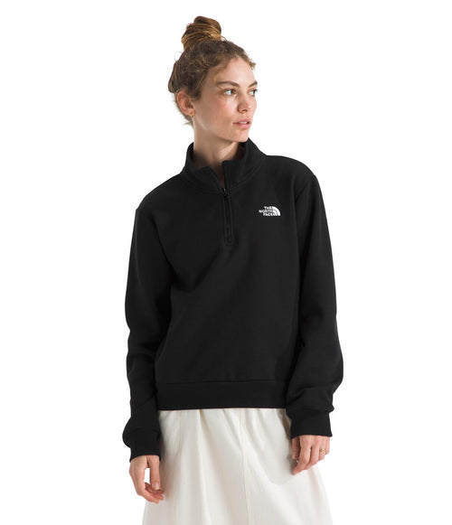 Women's The North Face Evolution Simple Dome 1/4 Zip - JK3BLACK