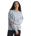 Women's The North Face Evolution Simple Dome Oversized Crew - BOB - BLUE FLAX
