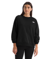 Women's The North Face Evolution Simple Dome Oversized Crew - JK3 - BLACK