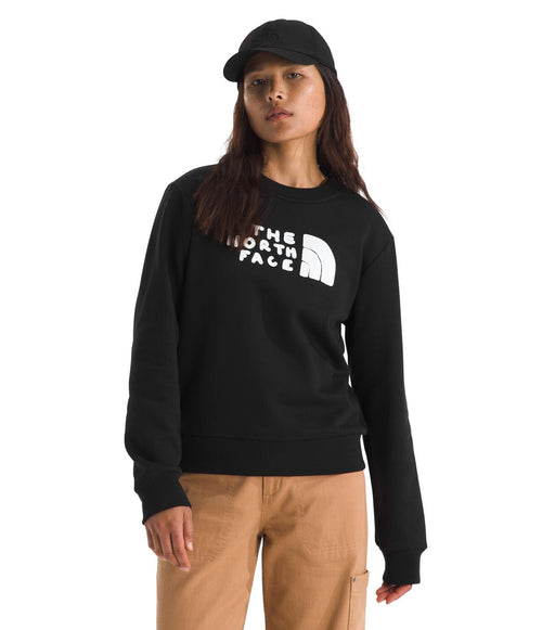 Women's The North Face Evolution Sketch Logo Sweatshirt - JK3BLACK
