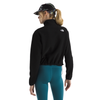 Women's The North Face Glacier Fleece 1/2-Zip Crop - JK3 - BLACK
