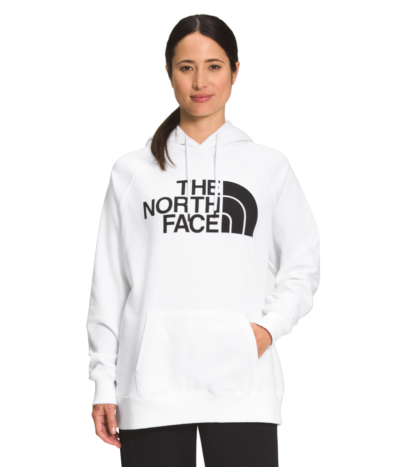 Women's The North Face Half Dome Fleece Hoodie - LA9WHITE