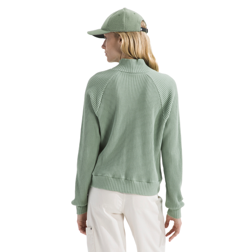 Women's The North Face Mock Neck Chabot - BQ1SLATE