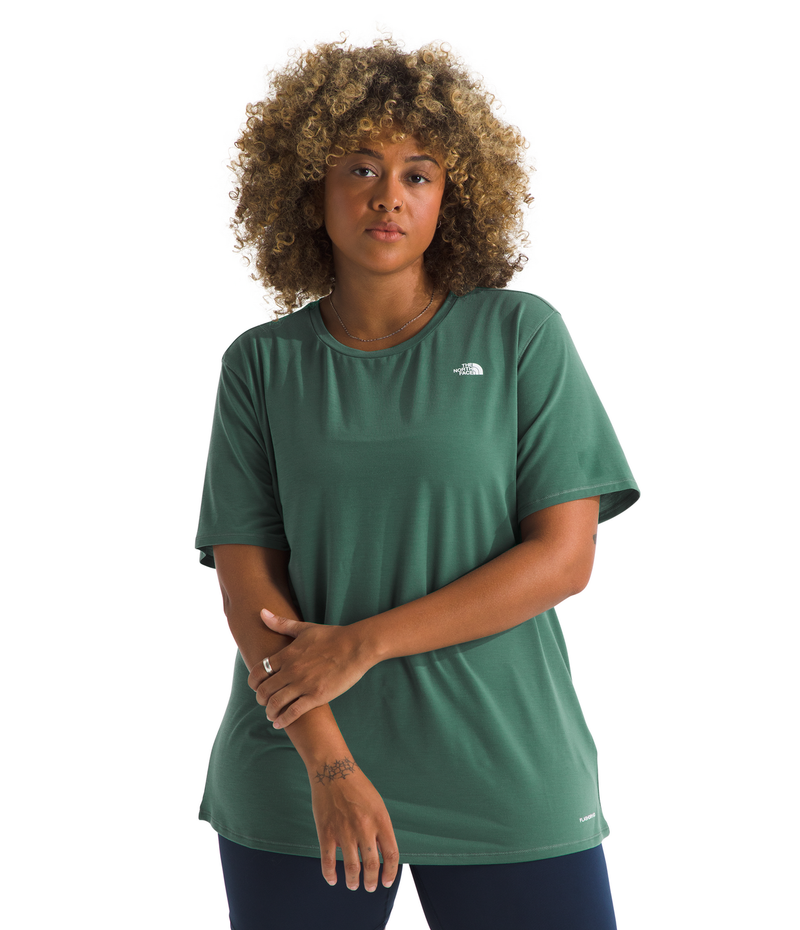 Women's The North Face Plus Adventure T-Shirt - HCH-DGRN