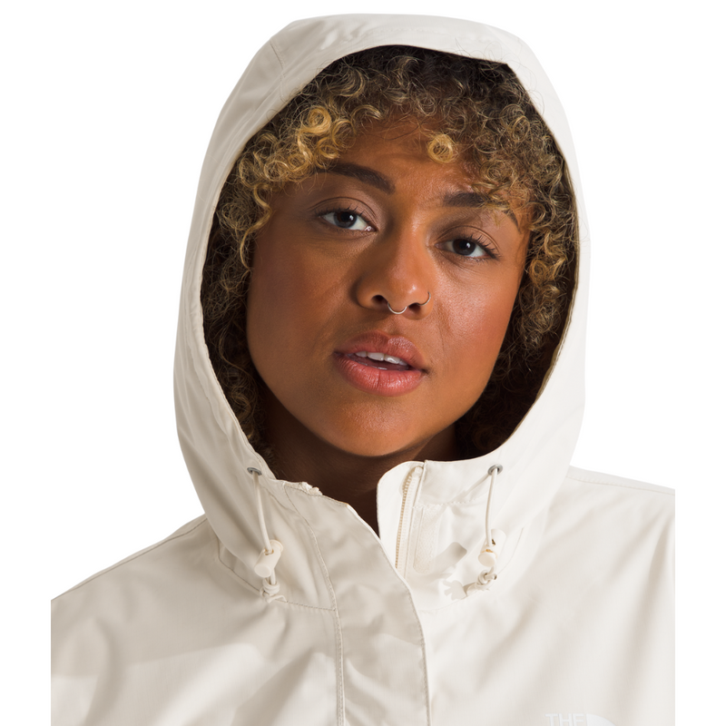 Women's The North Face Plus Antora Jacket - QLI - WHITE DUNE