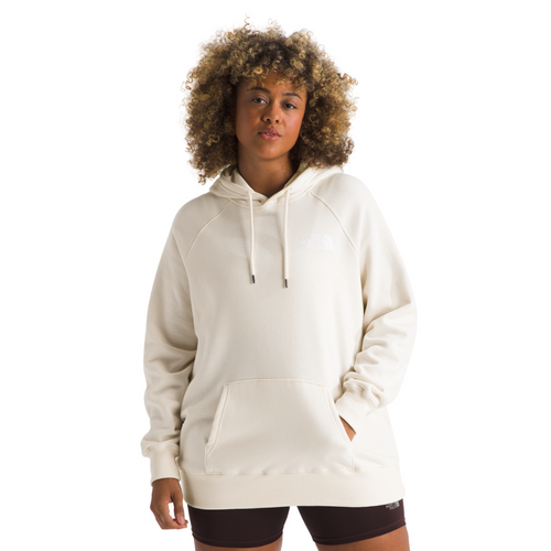 Women's The North Face Plus Box NSE Hoodie - QLI - WHITE DUNE