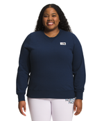 Women's The North Face Plus Heritage Patch Crew - 8K2SNAVY