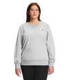 Women's The North Face Plus Heritage Patch Crew - DYXLGREY