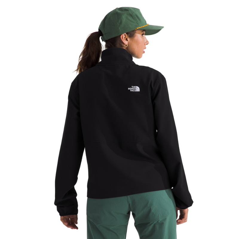 Women's The North Face Willow Stretch 1/2 Zip Jacket - 4H0-BLAC