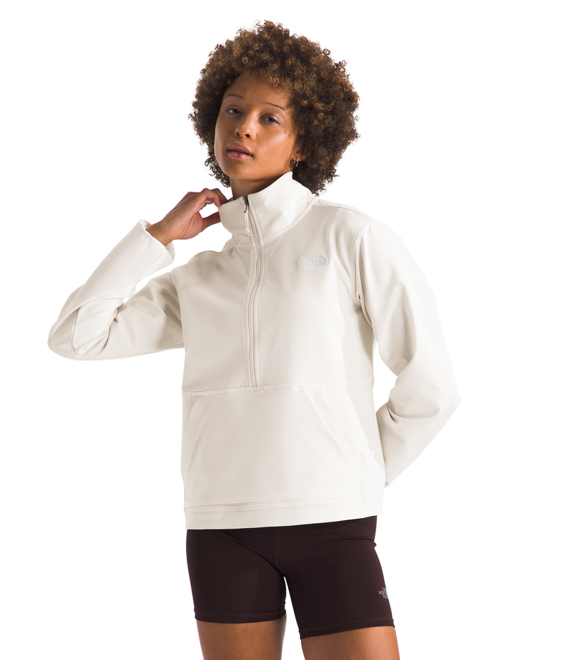 Women's The North Face Willow Stretch 1/2 Zip Jacket - 4HP-WHIT