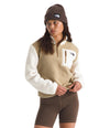 Women's The North Face Yumiori 1/4-Zip Fleece - 3CGKHAKI