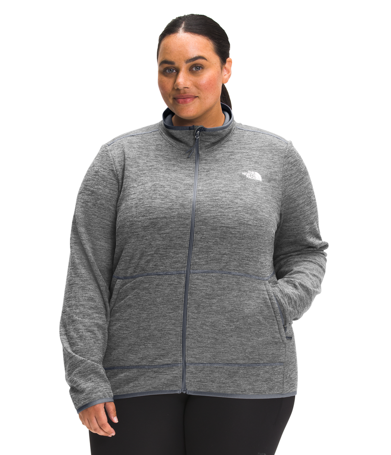 Women's The North face Plus Canyonlands Full-Zip - DYYMGREY